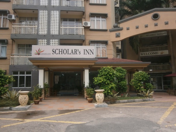 Sebuah hotel nama Scholars Inn dalam kampus UTM Sekudai Johor